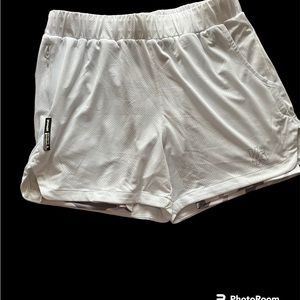 YoungLA white 105 compression shorts